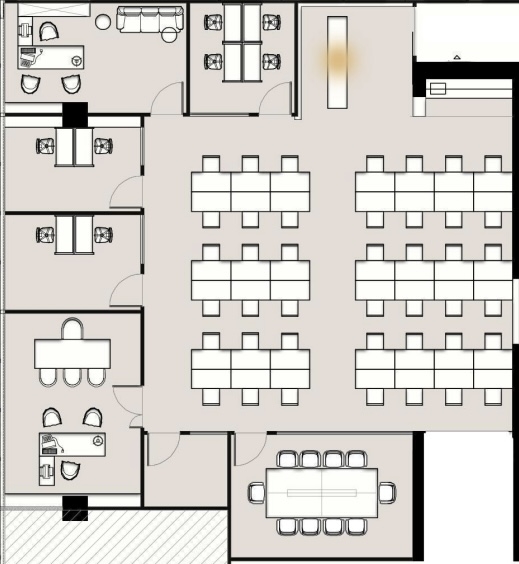 华润大厦出租-450m²-精装修